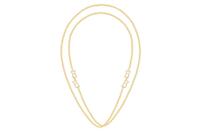 Latte Infiniti Necklace - 24K Gold