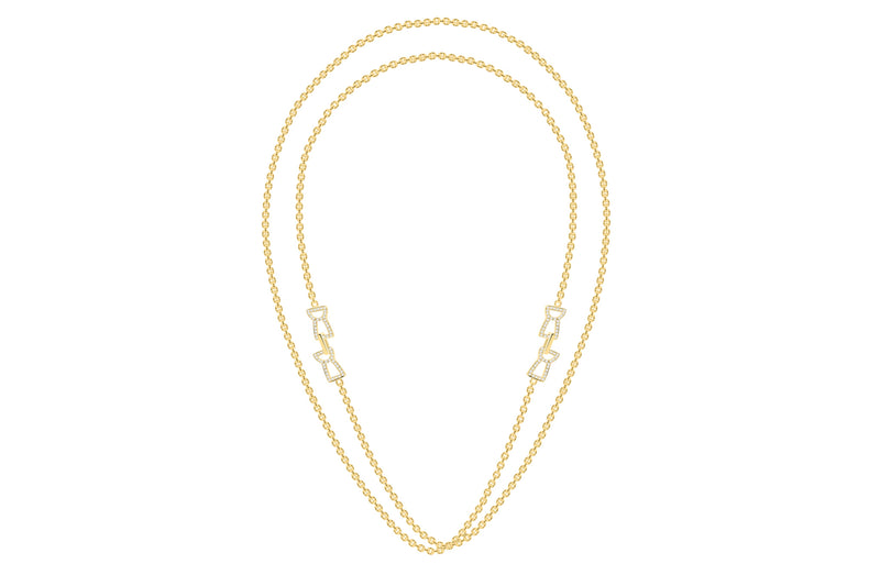 Latte Infiniti Necklace - 24K Gold