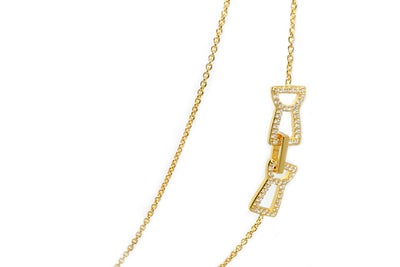 Latte Infiniti Necklace - 24K Gold