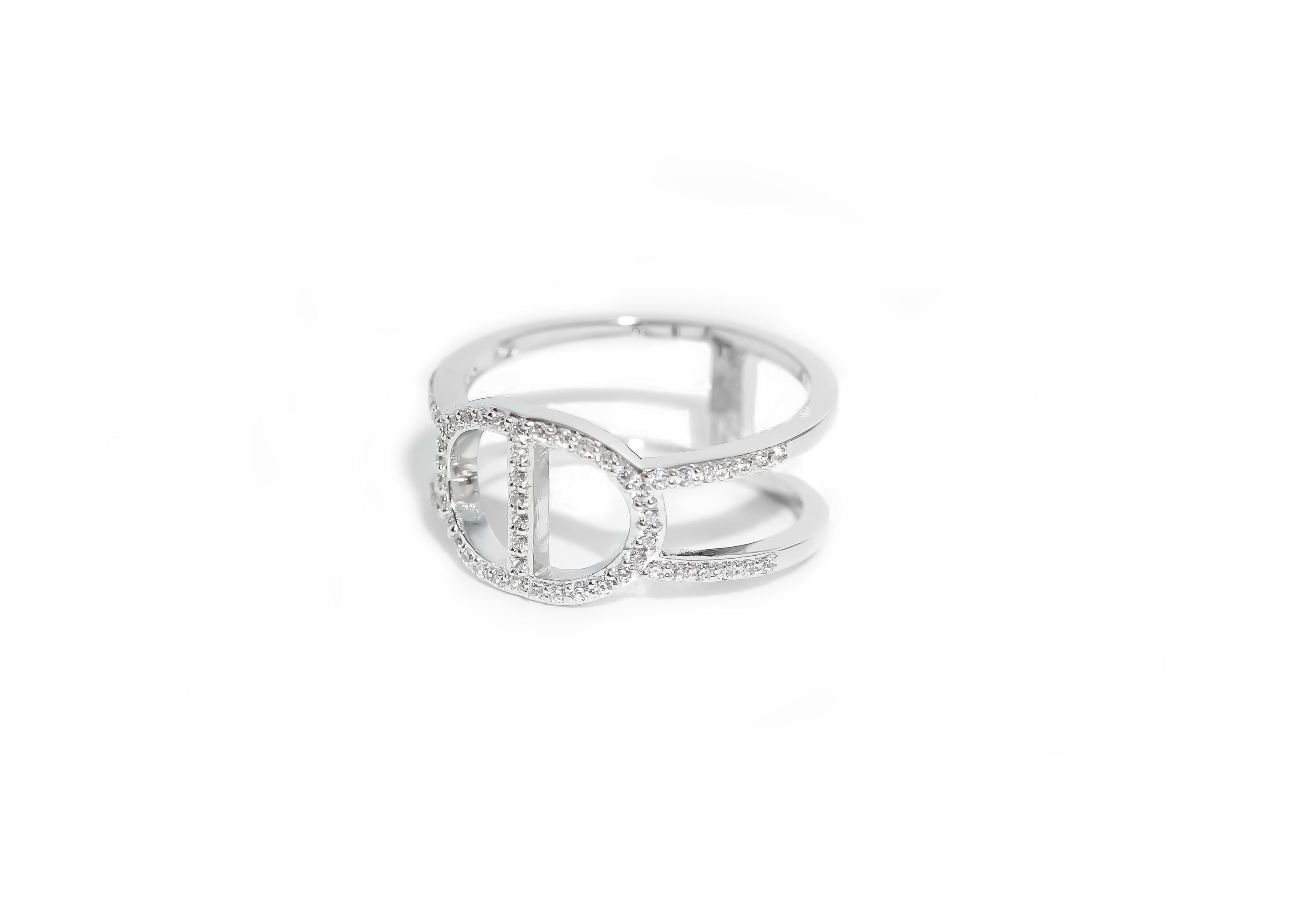 Double Latte Ring - Silver Ice – FU'UNA